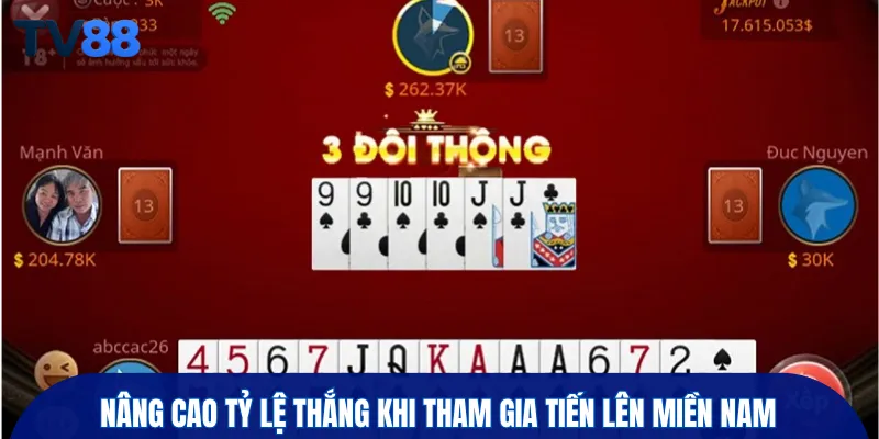 Kỹ năng nâng cao tỷ lệ thắng khi tham gia tiến lên miền nam